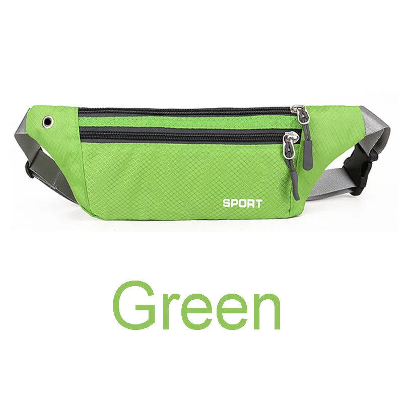 Men And Women Sport Waist Fanny Pack Or Crossbody Wallet Belt