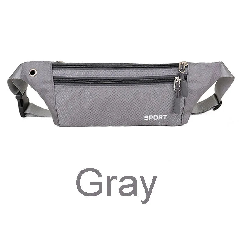 Men And Women Sport Waist Fanny Pack Or Crossbody Wallet Belt