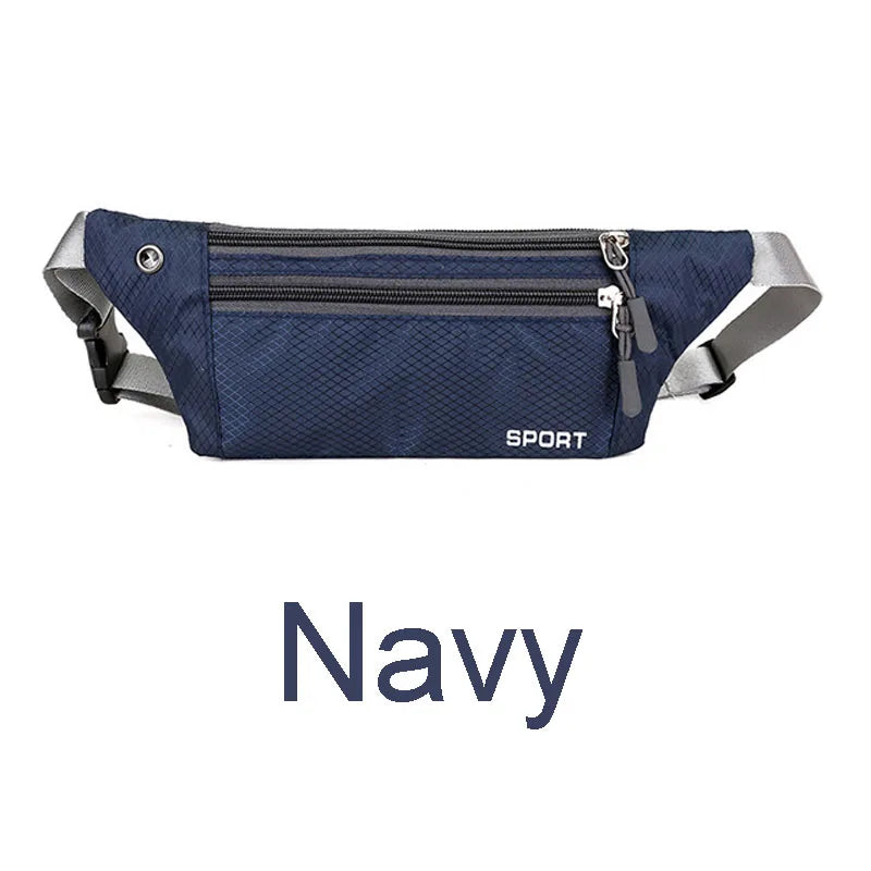 Men And Women Sport Waist Fanny Pack Or Crossbody Wallet Belt