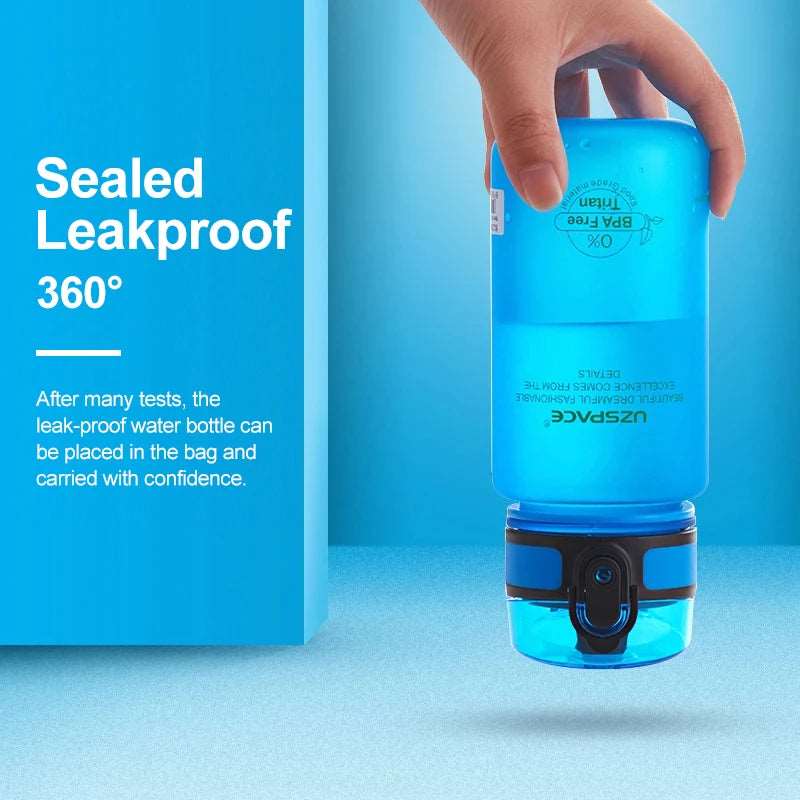 UZSPACE 350ML Kids' Shaker Bottle | Leakproof Portable Baby Feeding Cup