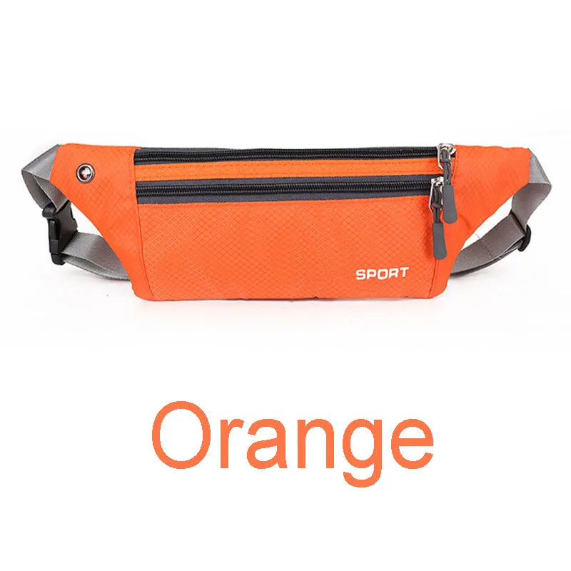 Men And Women Sport Waist Fanny Pack Or Crossbody Wallet Belt