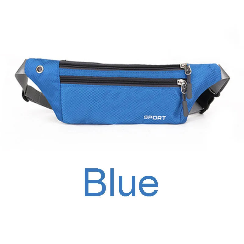 Men And Women Sport Waist Fanny Pack Or Crossbody Wallet Belt