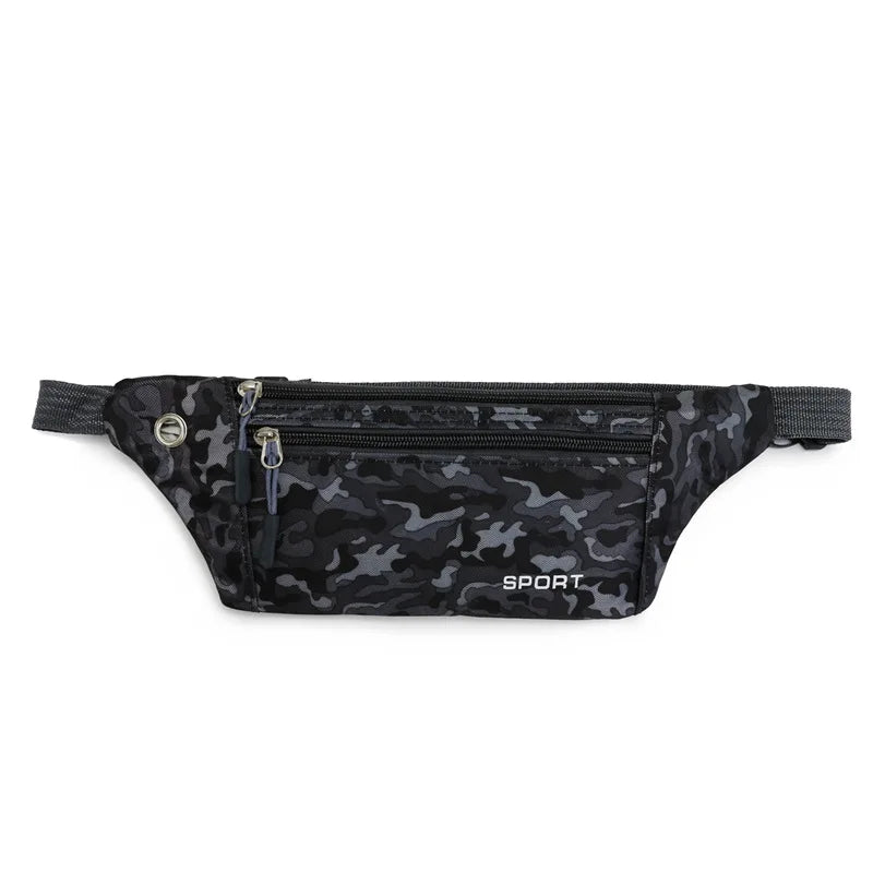 Men And Women Sport Waist Fanny Pack Or Crossbody Wallet Belt