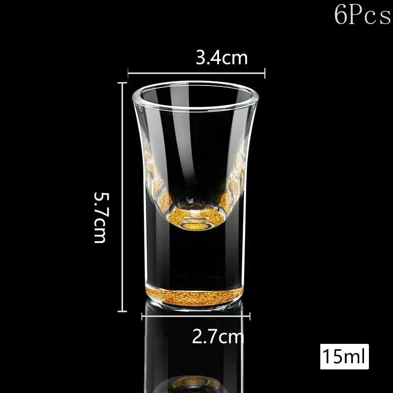 6Pcs Vodka Shot Glass - VM THE MODEL