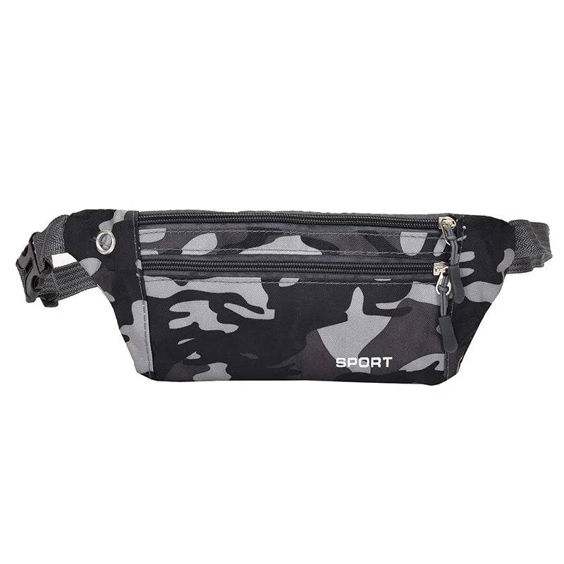 Men And Women Sport Waist Fanny Pack Or Crossbody Wallet Belt