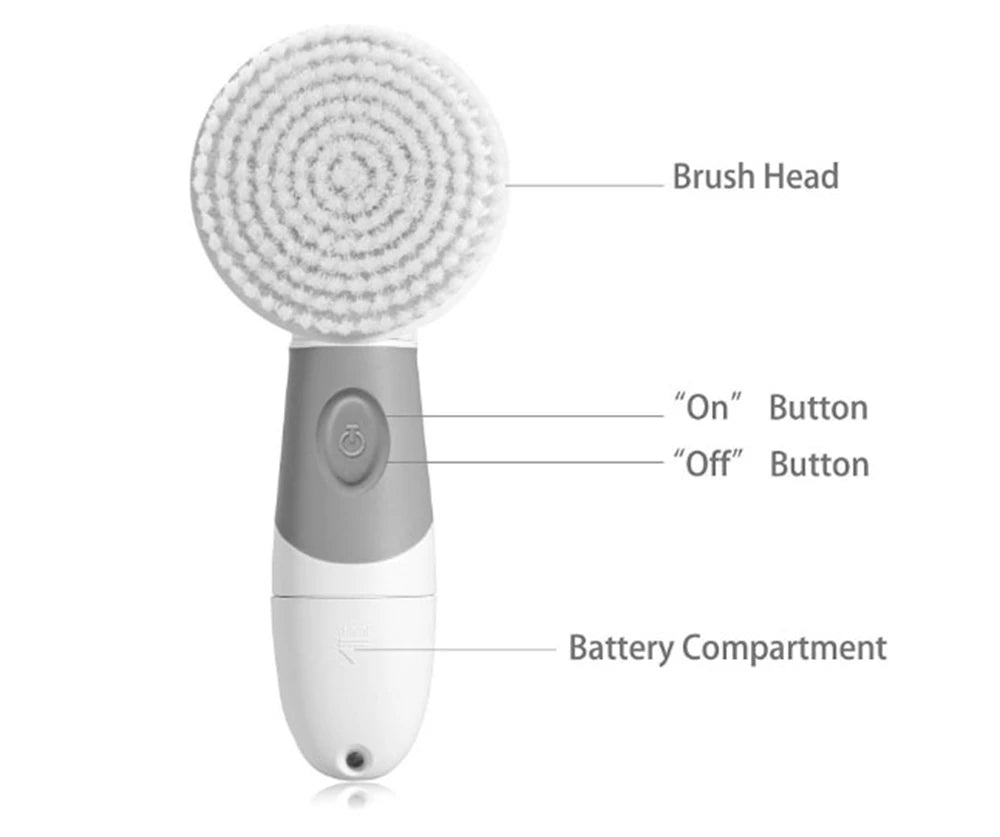 4 in 1 Electric Cleansing Facial Brush
