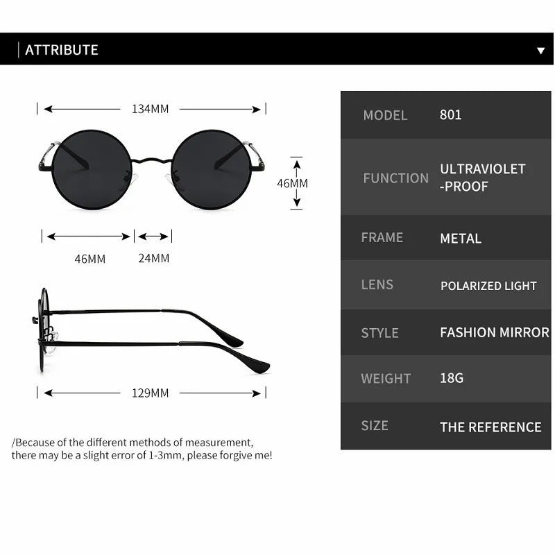 Men And Women Retro Polarized Sunglasses