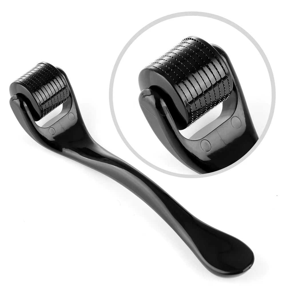 4pcs/Set Beard Growth Oil For Men Beard Growth Serum Roller Comb Kit