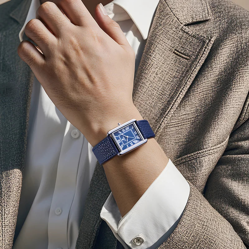 Men's Quartz Watch Sapphire With Stainless Steel Case