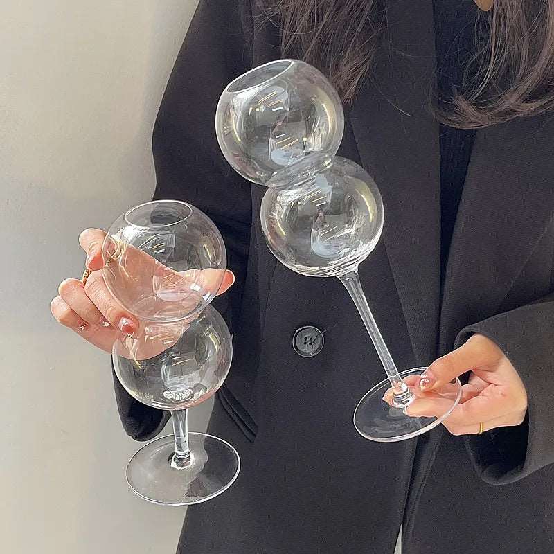 Creative Drinkware Goblet Bubble Ball Cocktail Glass