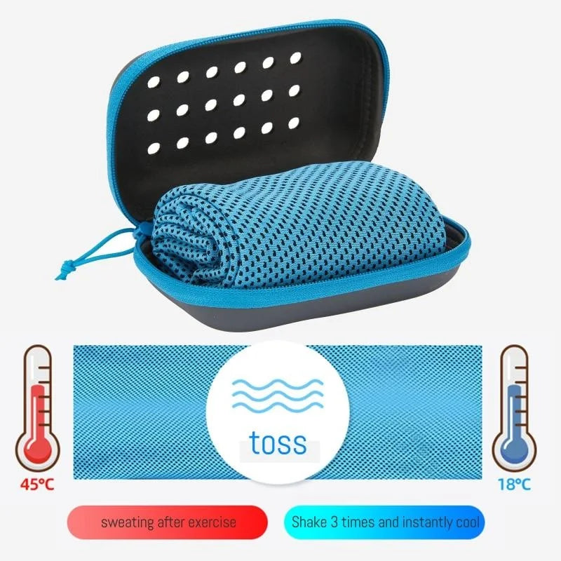 Cooling Ice Towel – Quick-Dry Microfiber Sports Towel