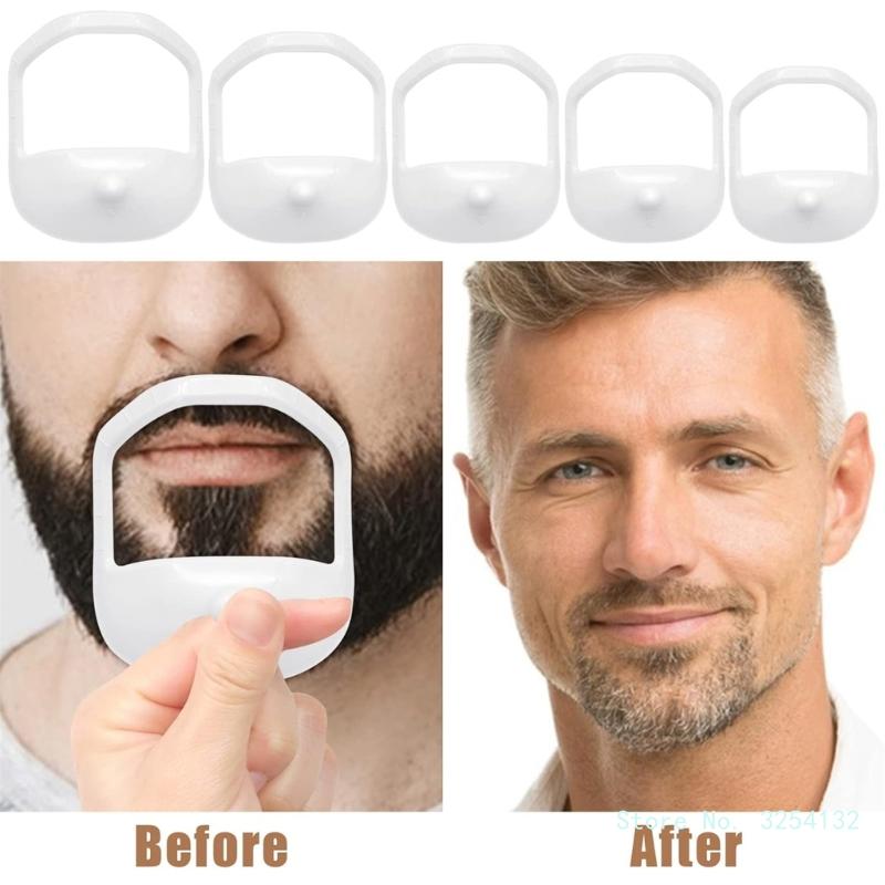 5 PCS Goat Beard Shaving Styling Template for Men