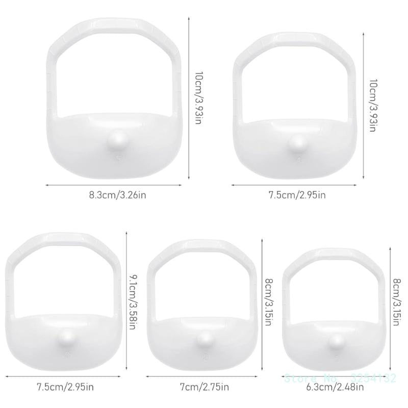 5 PCS Goat Beard Shaving Styling Template for Men