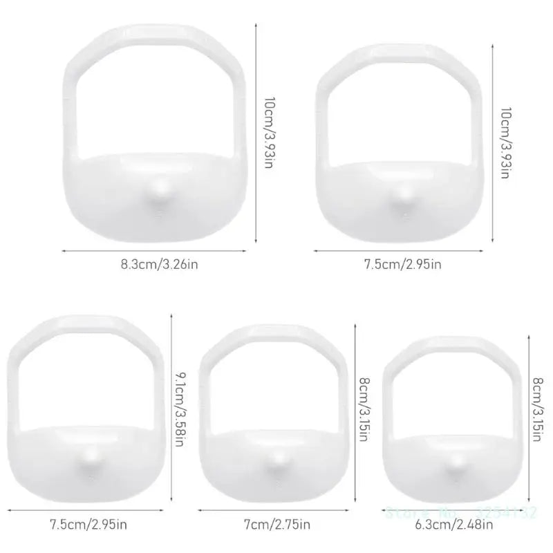5 PCS Goat Beard Shaving Styling Template for Men