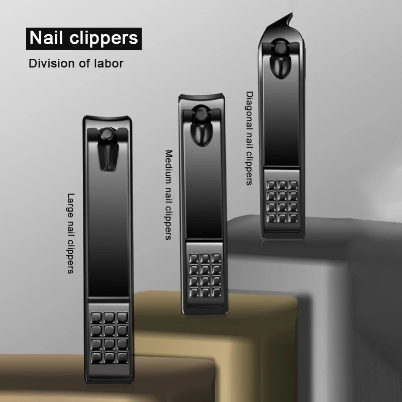 Household Stainless Steel 8/12/15/20/24 pcs Manicure Cutters Nail Clipper Set