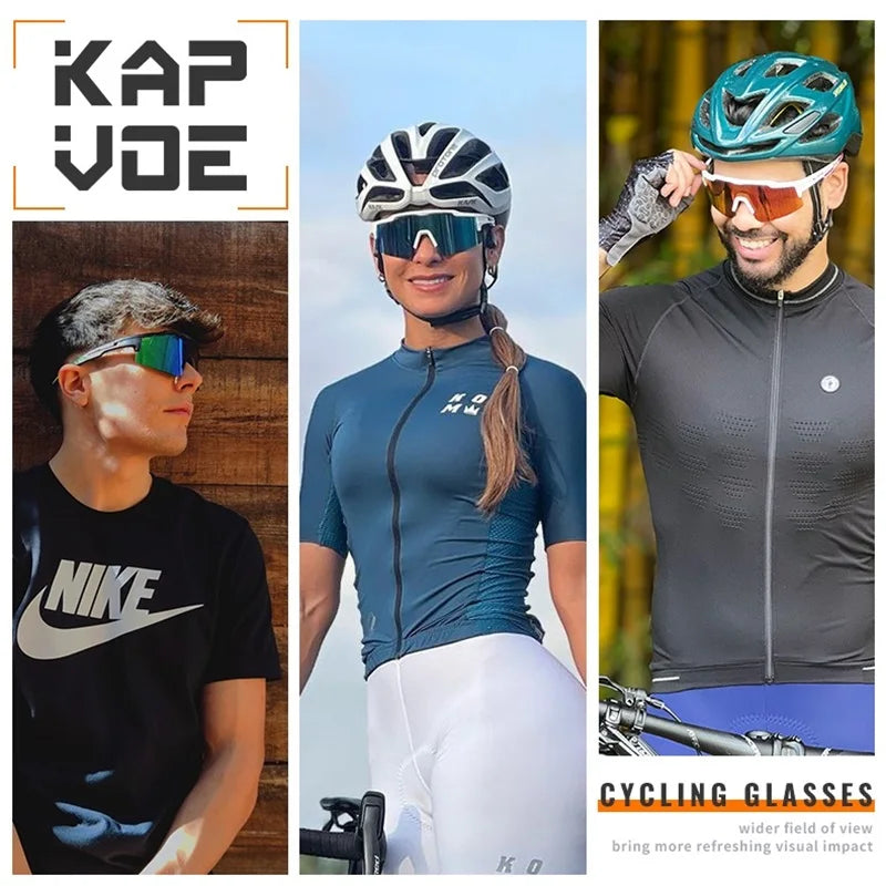 Men And Woman Cycling Polarized Sunglasses