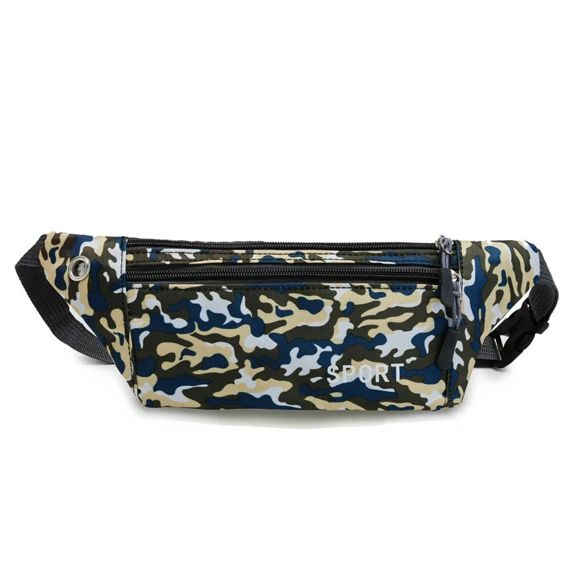 Men And Women Sport Waist Fanny Pack Or Crossbody Wallet Belt