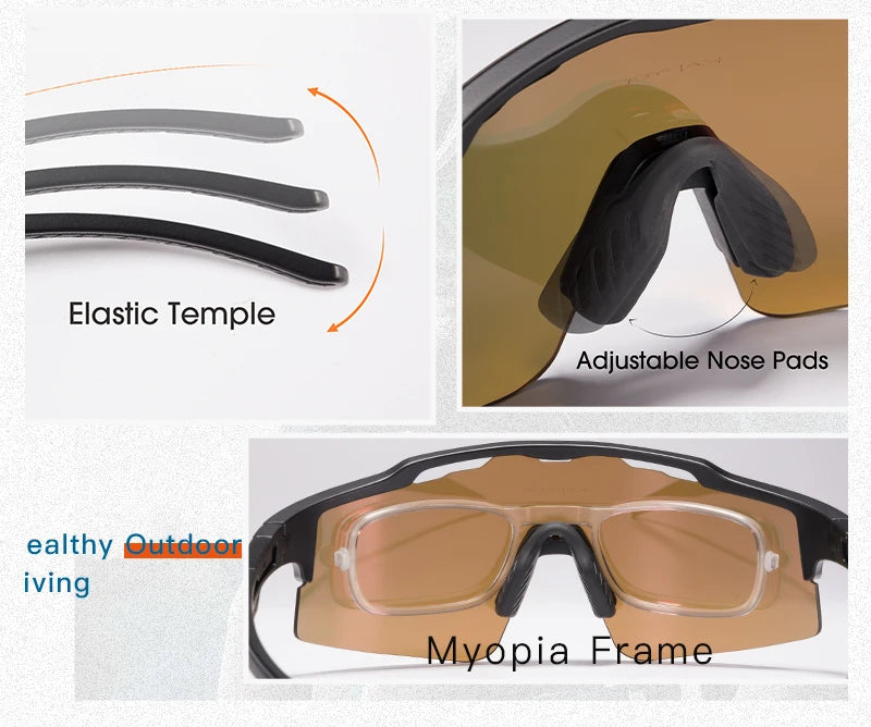 Men And Woman Cycling Polarized Sunglasses