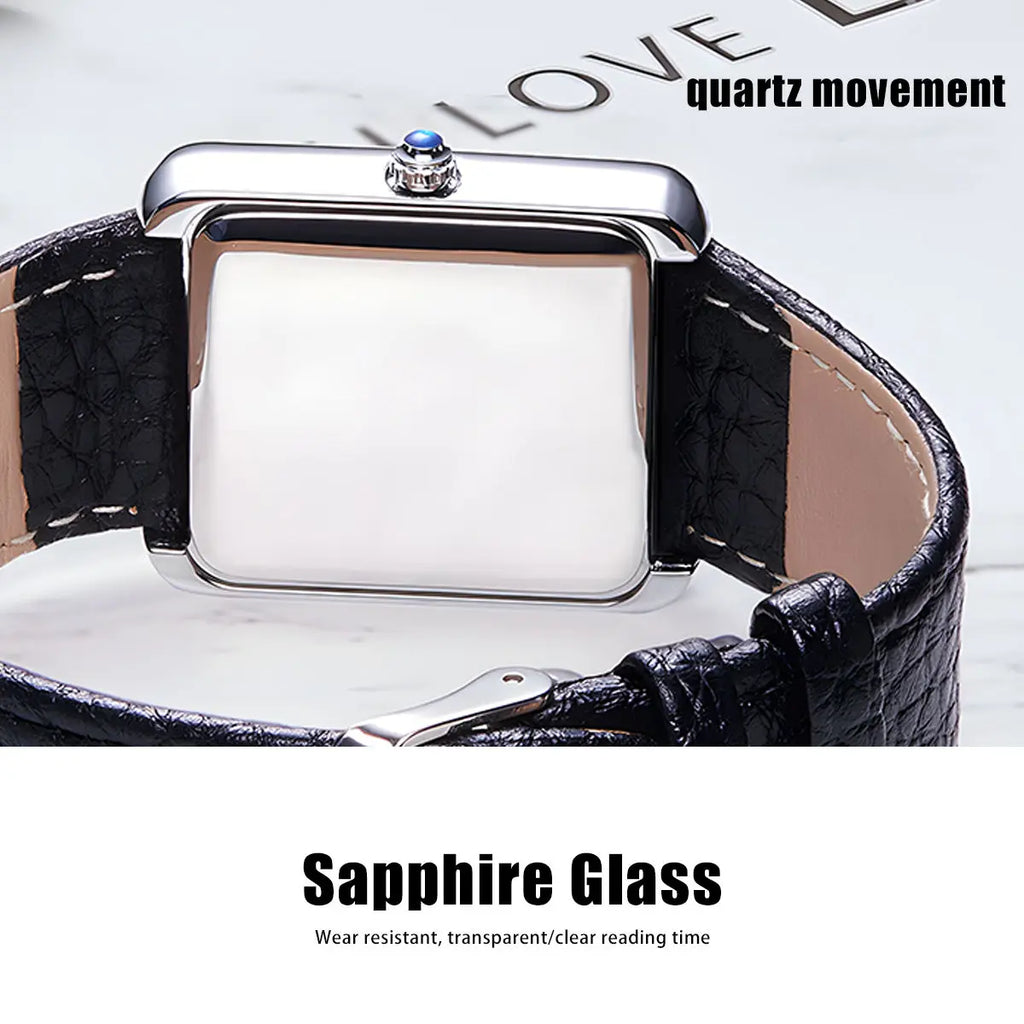 Men's Quartz Watch Sapphire With Stainless Steel Case