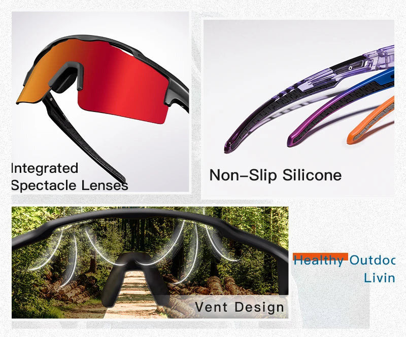 Men And Woman Cycling Polarized Sunglasses