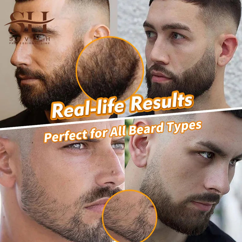 Beard - Moustache Filler Pen Waterproof Hairline Enhancer Black Fibre for Men