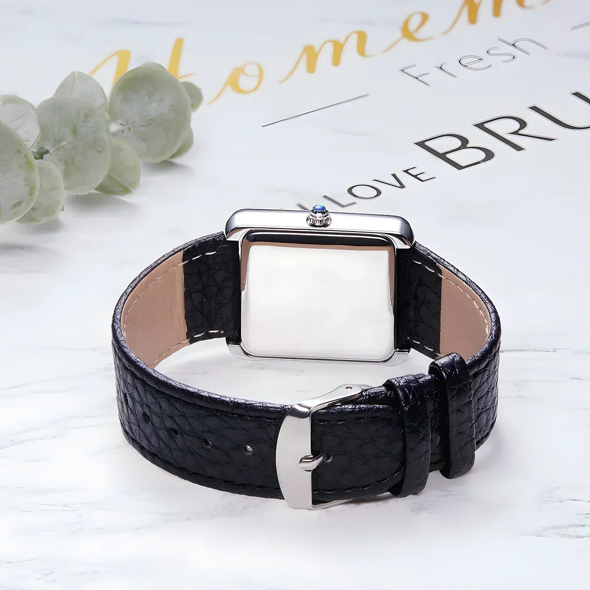 Men's Quartz Watch Sapphire With Stainless Steel Case