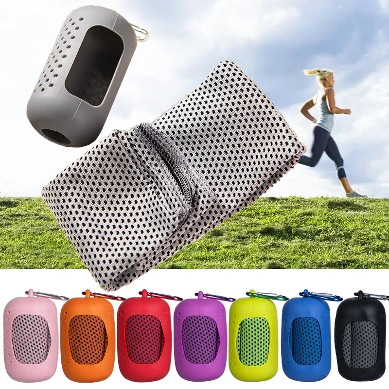 Cooling Ice Towel – Quick-Dry Microfiber Sports Towel