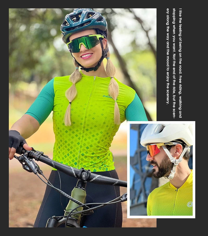 Men And Woman Cycling Polarized Sunglasses