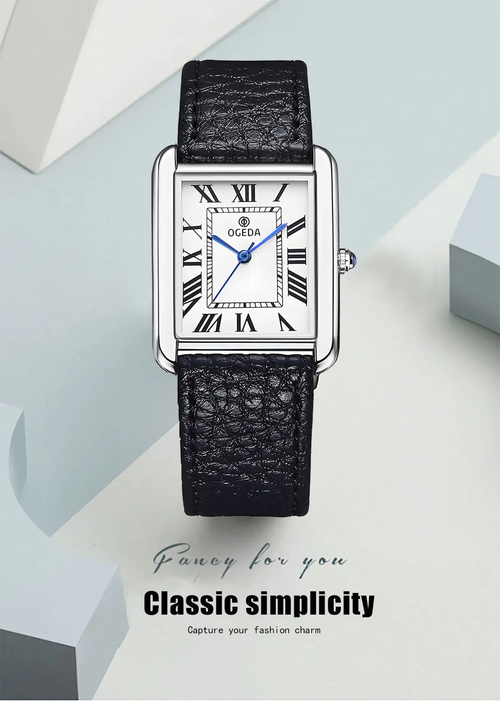 Men's Quartz Watch Sapphire With Stainless Steel Case