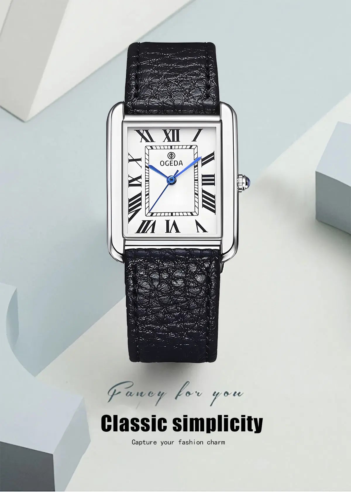 Men's Quartz Watch Sapphire With Stainless Steel Case