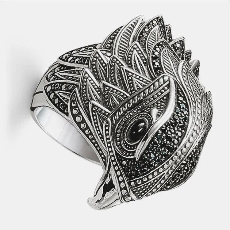 Hip Hop Eagle Personality Men Ring