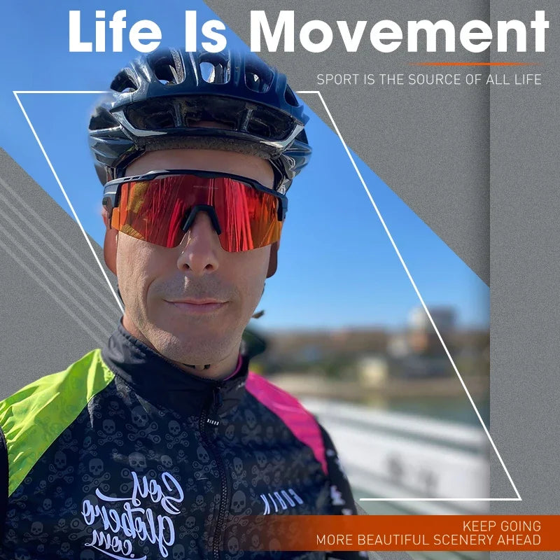 Men And Woman Cycling Polarized Sunglasses